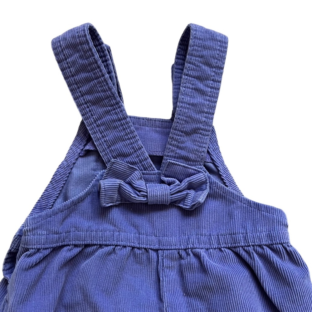 Oshkosh B’Gosh Vintage Bib Overalls Purple Corduroy Baby 12 Months Union Tag USA - Picture 7 of 7